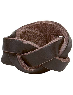 Scouts Plaited Leather Woggle